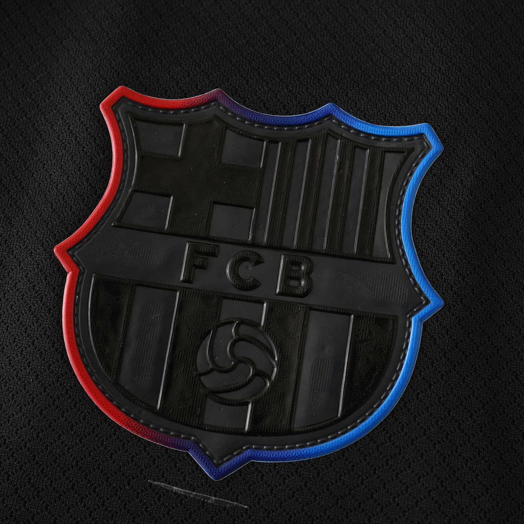 FC Barcelona 2024-2025 Season Away Black Football Jersey Trikot Maillot V6
