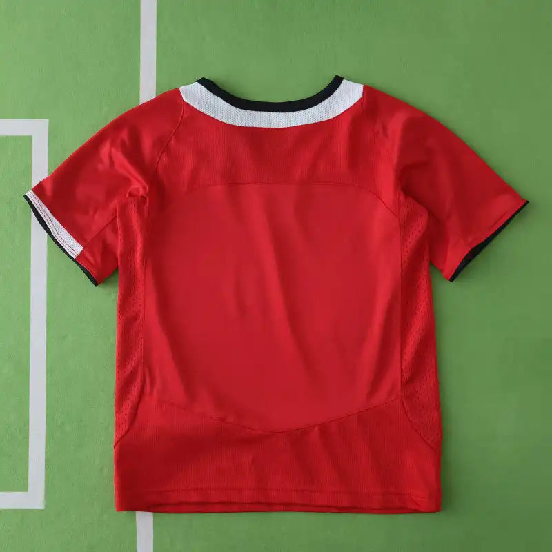 2005/06 Manchester United Home Retro Kids Football Jersey – 5