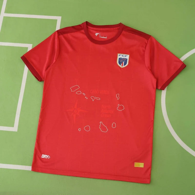 Cape Verde World Cup 2026 Football Jersey Shirt – Back View