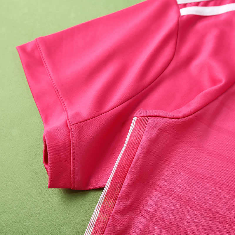 Real Madrid C.F. 2014-2015 Season Away Pink Retro Football Jersey Trikot Maillot V4
