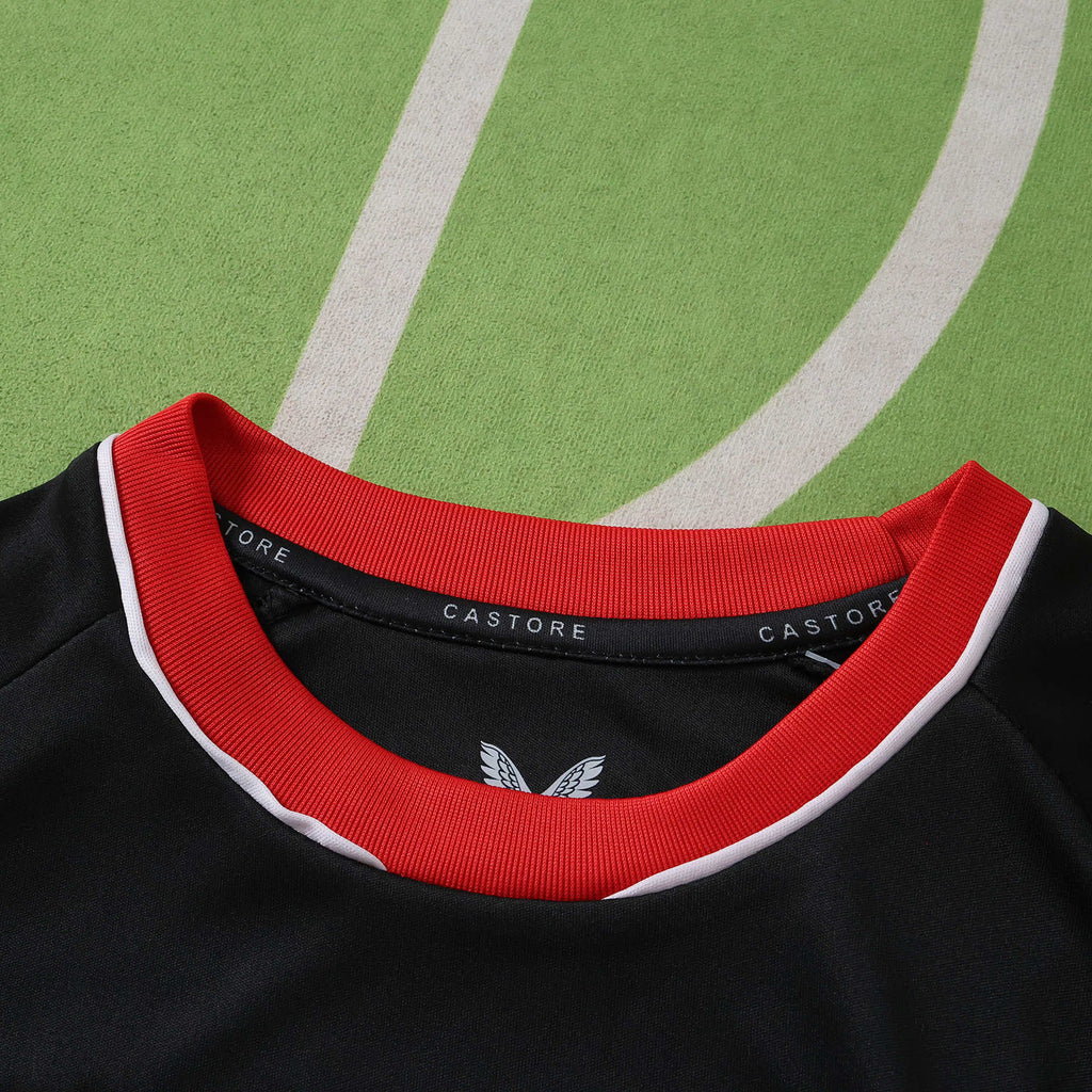 Athletic Bilbao 2026-2027 Season Away Black Kids Football Jersey Trikot Maillot V6