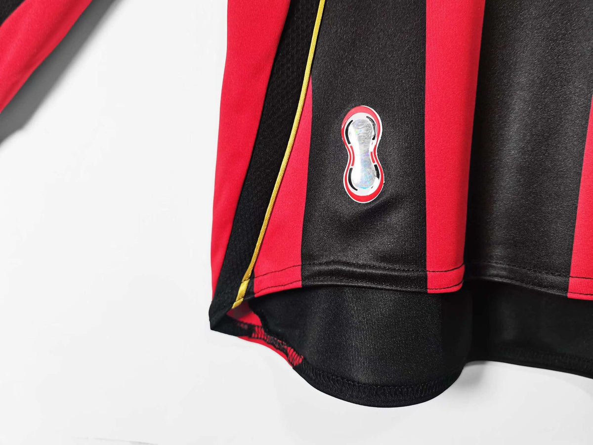 Andrea Pirlo Milan 2006 2007 Retro Long Sleeve Jersey – 6