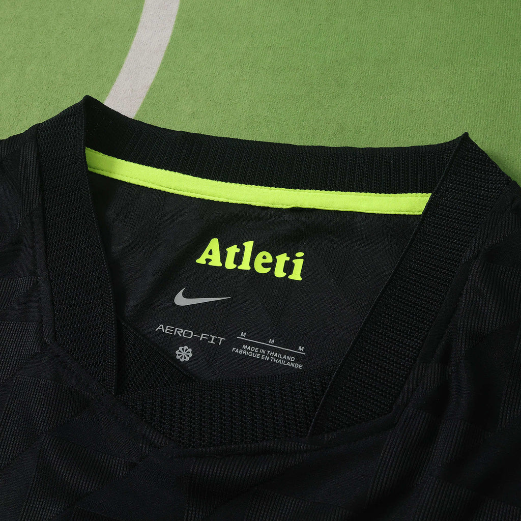Atlético de Madrid 2026-2027 Season Away Black Kids Football Jersey Trikot Maillot V3