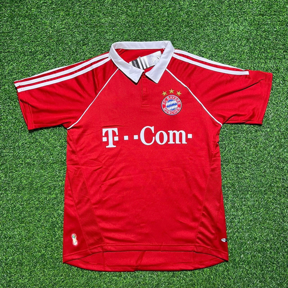 2006/07 FC Bayern München Home Retro Football Jersey – Back View