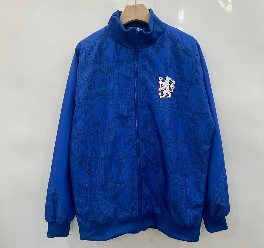 Chelsea Blue Windbreaker Jacket Paradise Edition – Back View