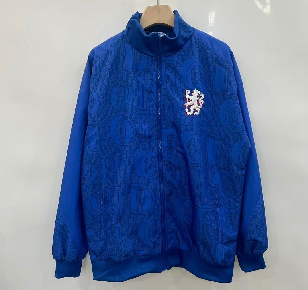 Chelsea Blue Windbreaker Jacket Paradise Edition – Back View