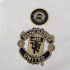 2001 Manchester United Centenary Reversible Away Shirt Retro Football Jersey – 7