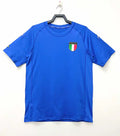 2000 Italy Home Blue Retro Football Jersey Football – Back View