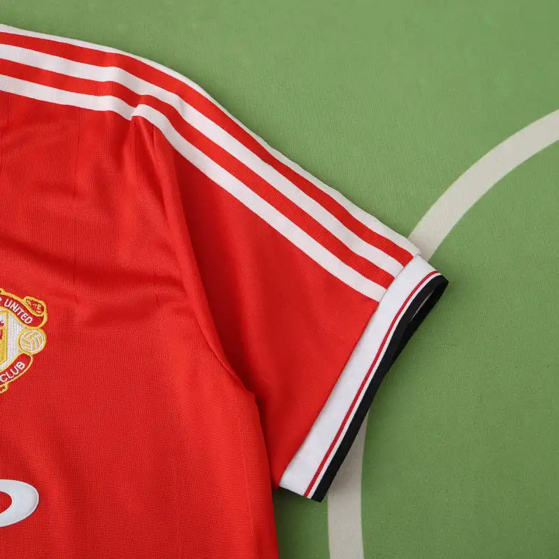 Manchester United F.C 1984 Season Home Red Retro Jersey – Front View