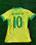 Neymar Jr. Brazil Football Jersey – Back View
