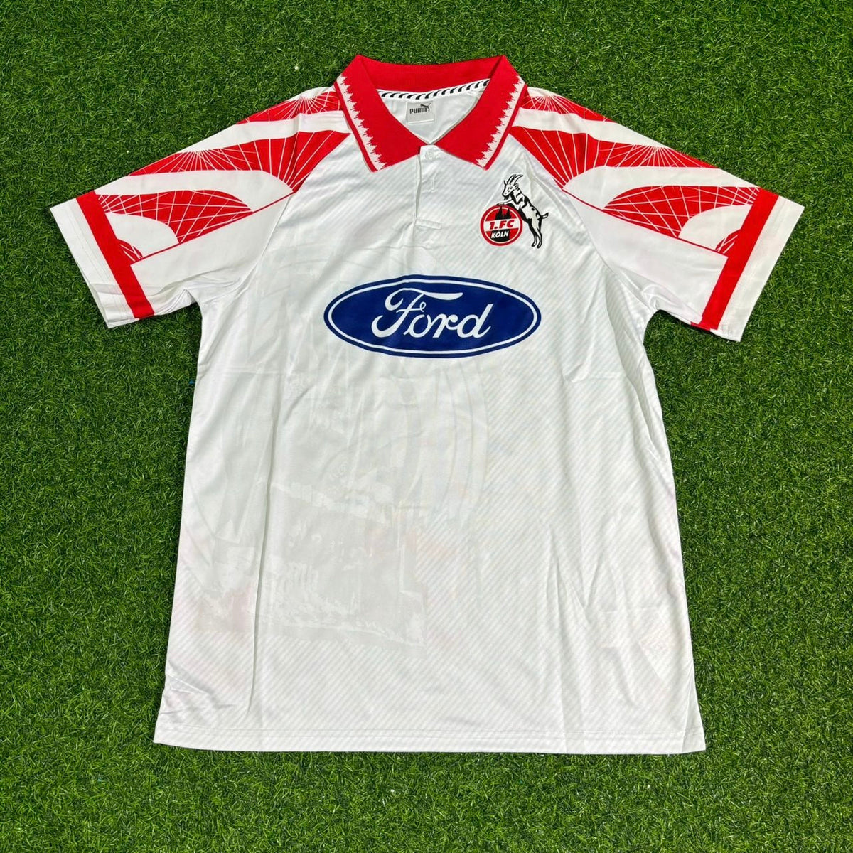 1. FC Köln 1996/97 Heim Retro – Back View