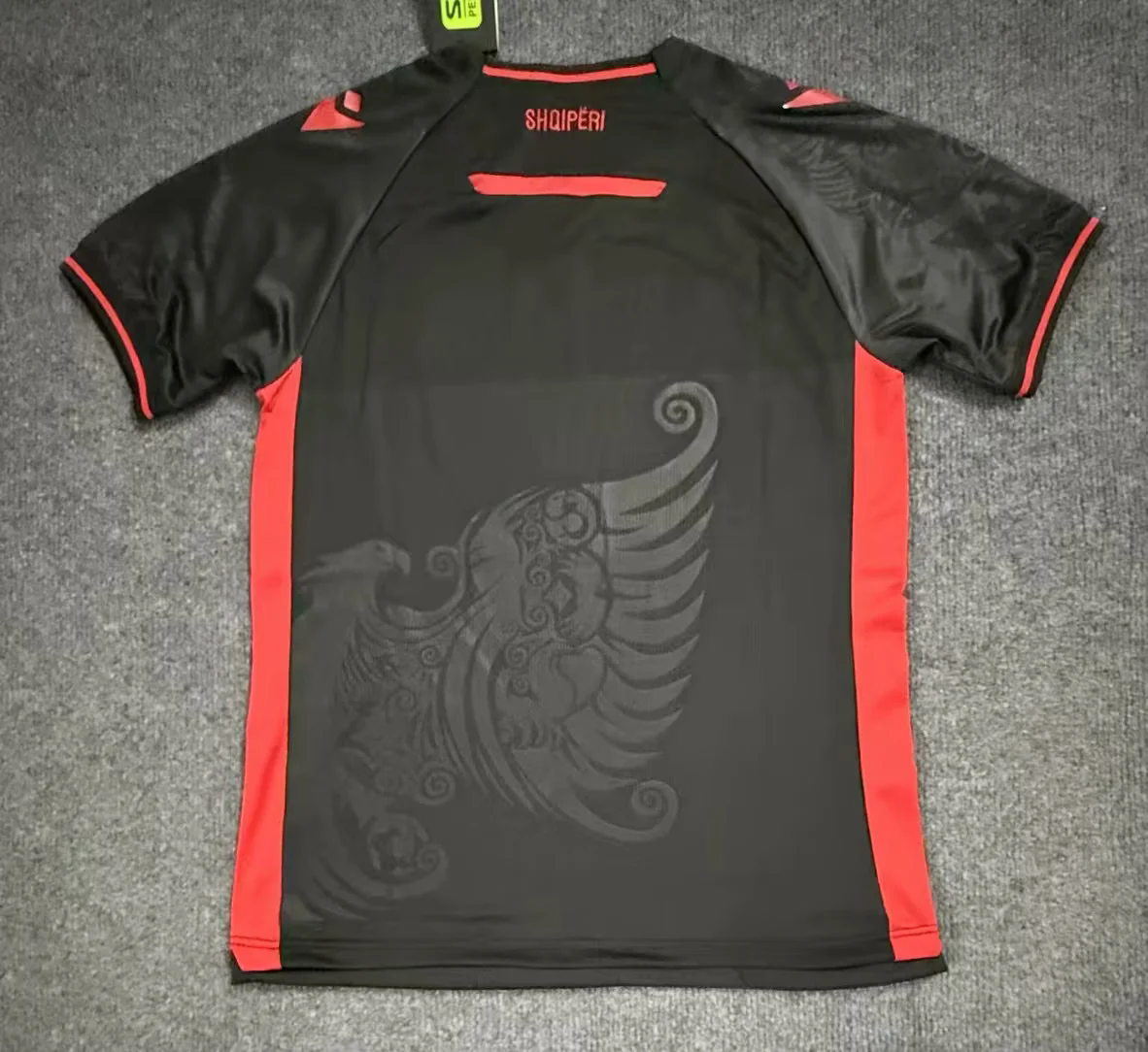 Albania 2025-26 Home Jersey – Back View