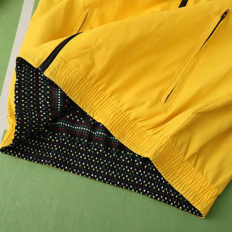 Jamaica Bob Marley Reversible Yellow Black Jacket Both Size Jacket – 14