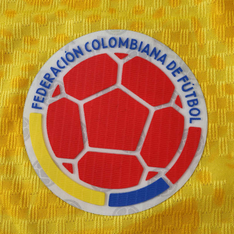 Colombia 2026 World Cup Home Long Sleeve Jersey – Front View