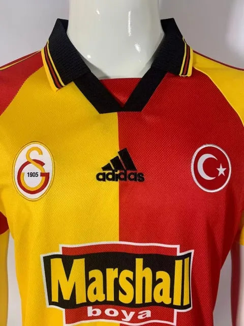 1998 Galatasaray 1999 Retro Football Jersey Forma – 4