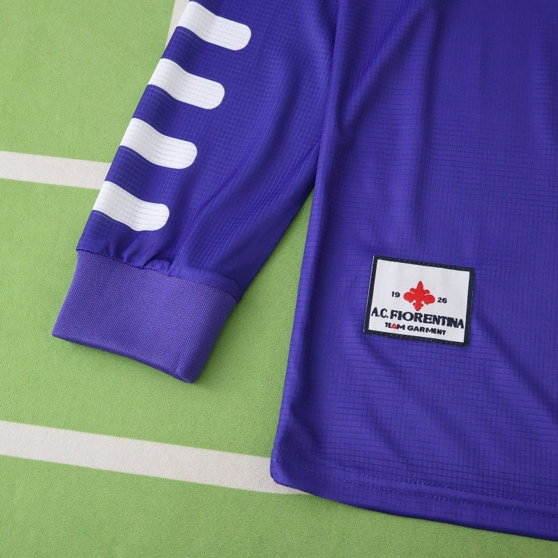 1998 Fiorentina Season Home Long Sleeve Retro Football Jersey – 5