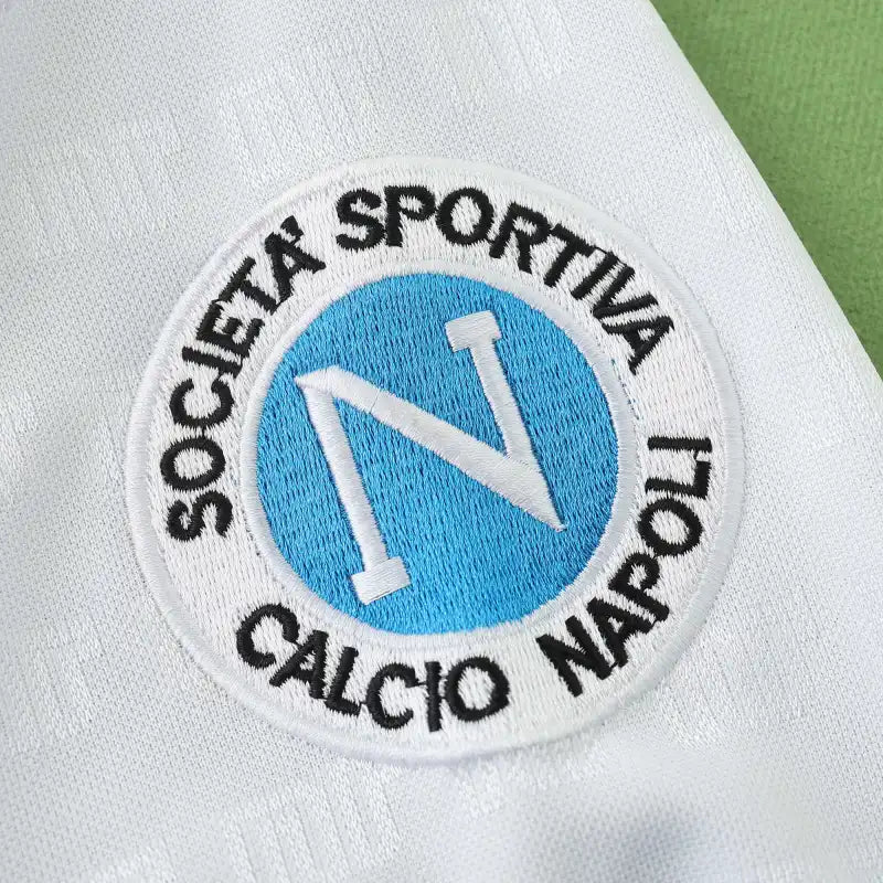 91/93 Season S.S.C Napoli Away White Retro Football Jersey – 6