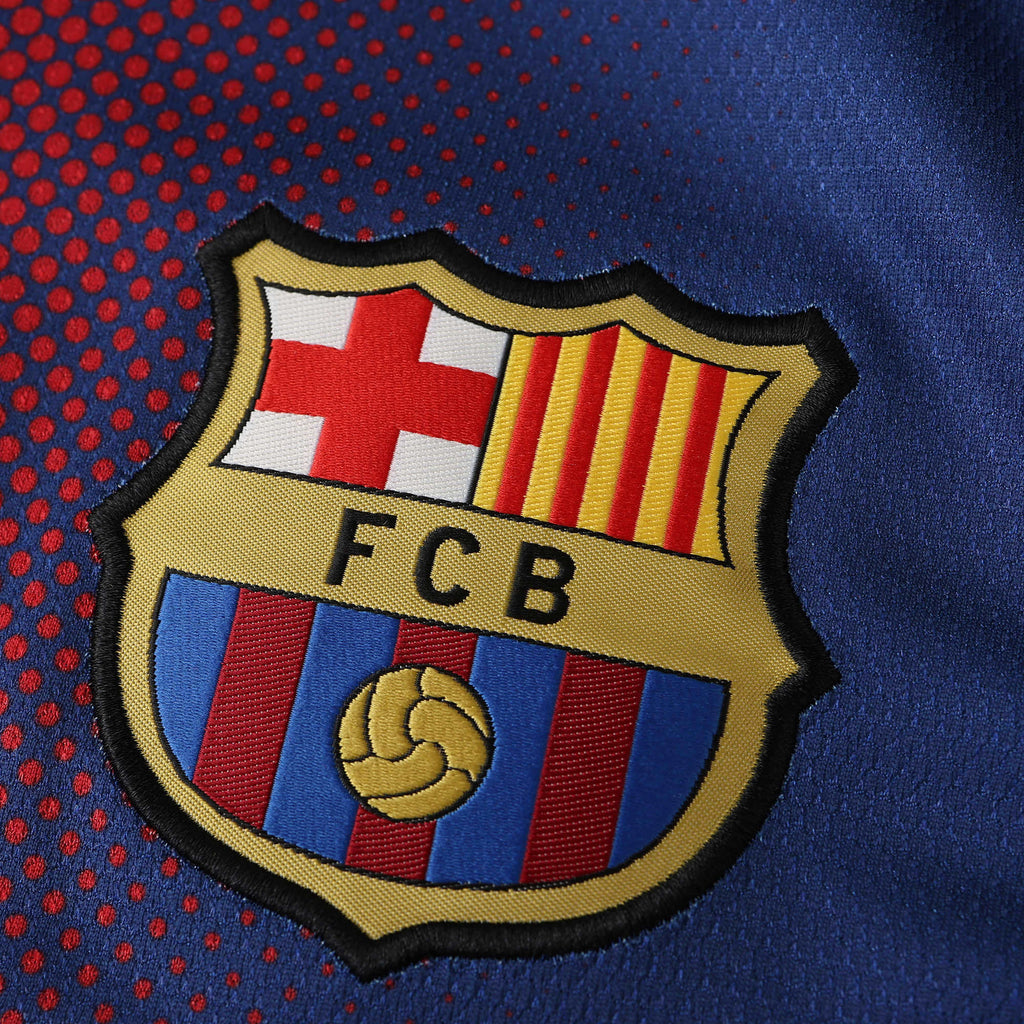 Barcelona 2012-2013 Season Home Retro Football Jersey Trikot Maillot V6