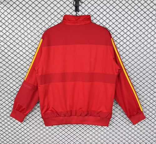 Spain 2010 World Cup Champion Tracksuit Windbreaker Jacket Pants – Front View