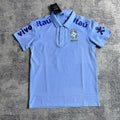Brazil New Polo Neck Polokragen Tshirt – Back View