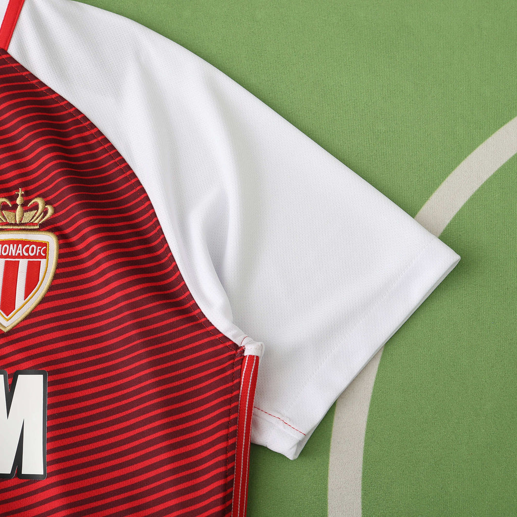 Bernardo Silva Monaco 2016 2017 Retro Jersey – 4