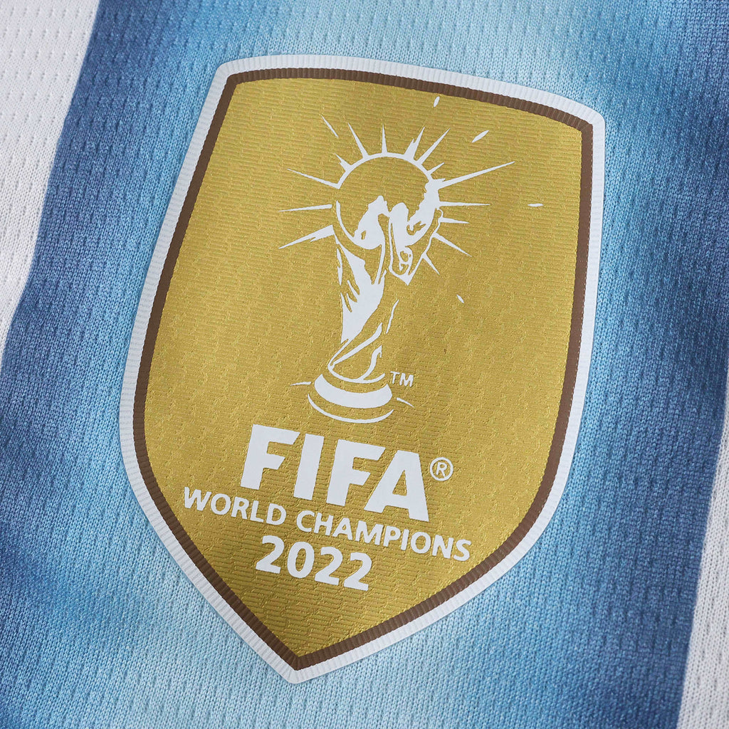 2026 Argentina World Cup Lionel Messi Home Legacy Patch Football Jersey – 5