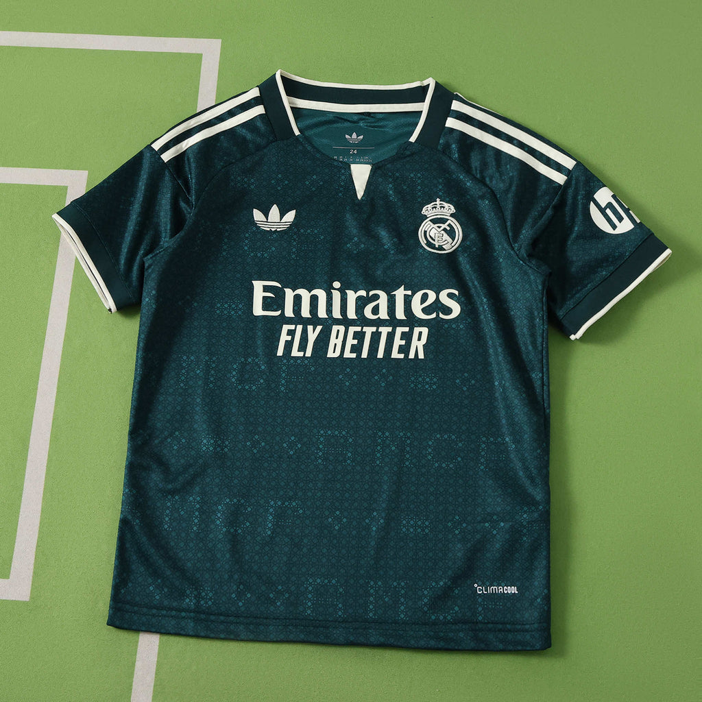 Real Madrid C.F. 2026-2027 Season Kids Away Football Jersey Trikot Maillot V3