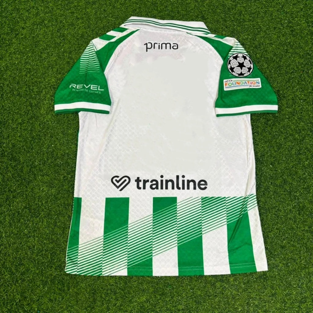 Real Betis 2027 Home New Season Green White Football Jersey – Back View