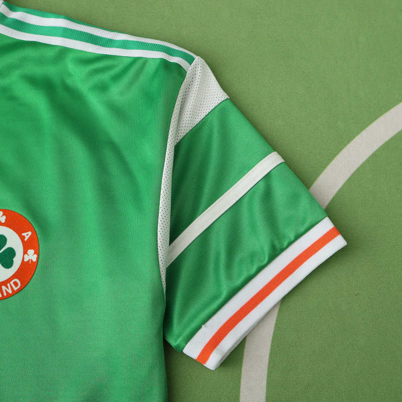 Ireland 1988 Season Home Retro Jersey Soccer – 4