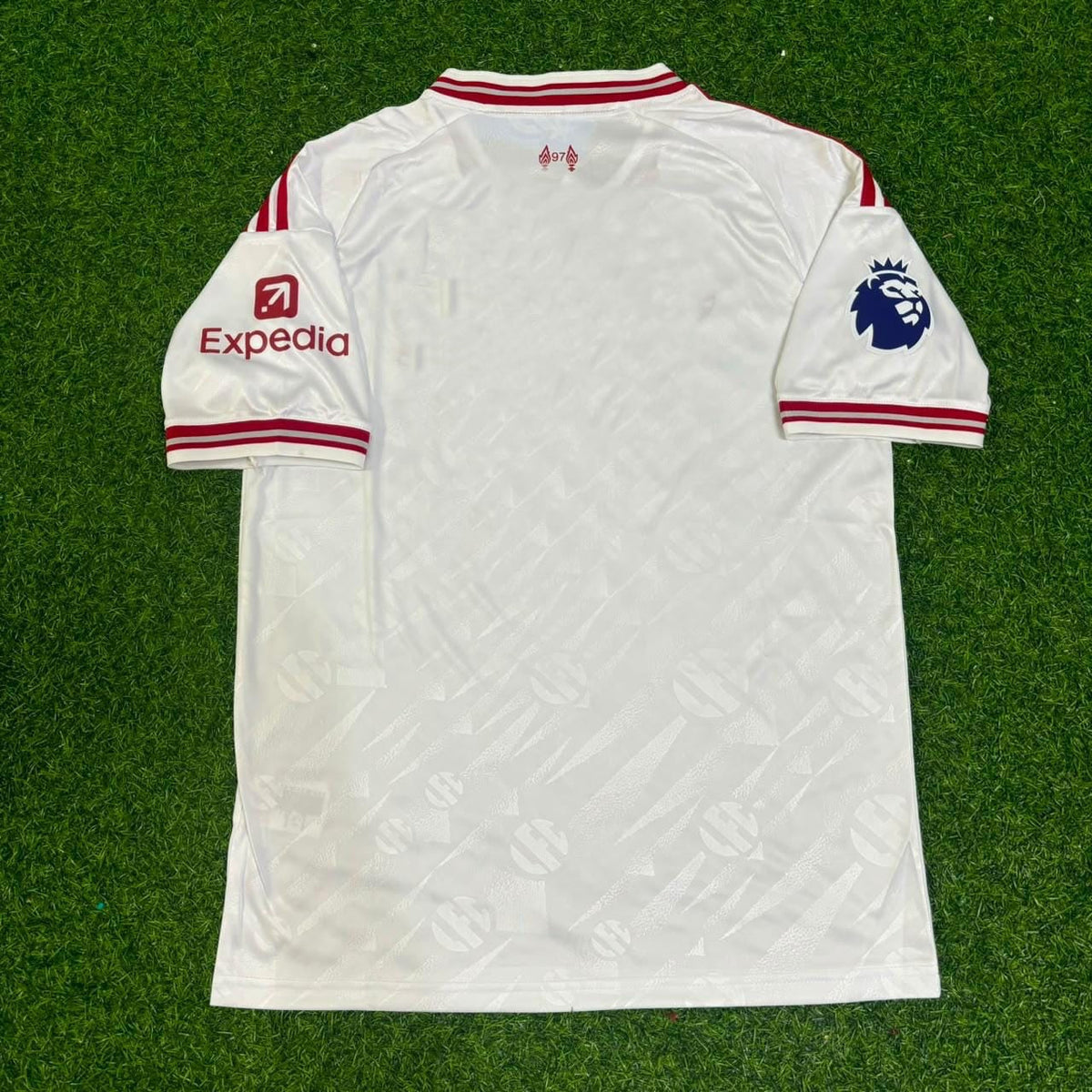 Liverpool New Season 2027 White Away Football Jersey – Back View