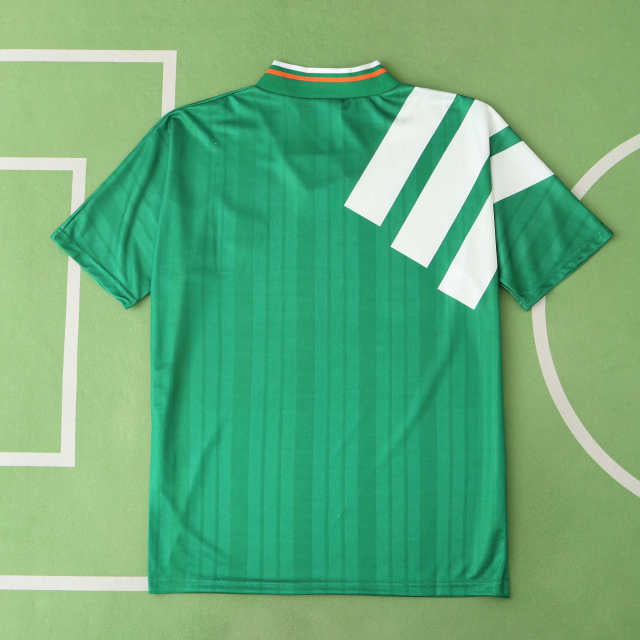 Ireland 1992 Season Home Retro Jersey Soccer – 9