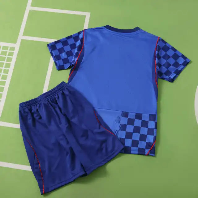 Croatia 2026 World Cup Kids Football Jersey – Front View