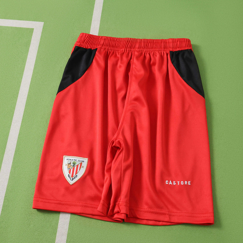 Athletic Bilbao 2026-2027 Season Away Black Kids Football Jersey Trikot Maillot V4