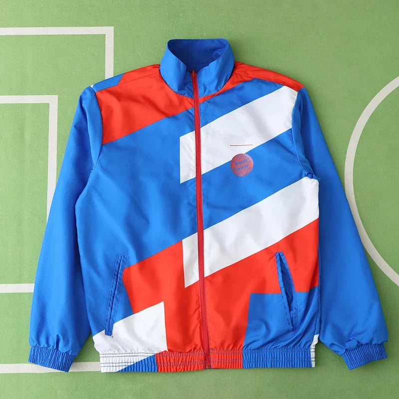 Bayern München Double Sides Windbreaker - Reversible Jacket – Front View
