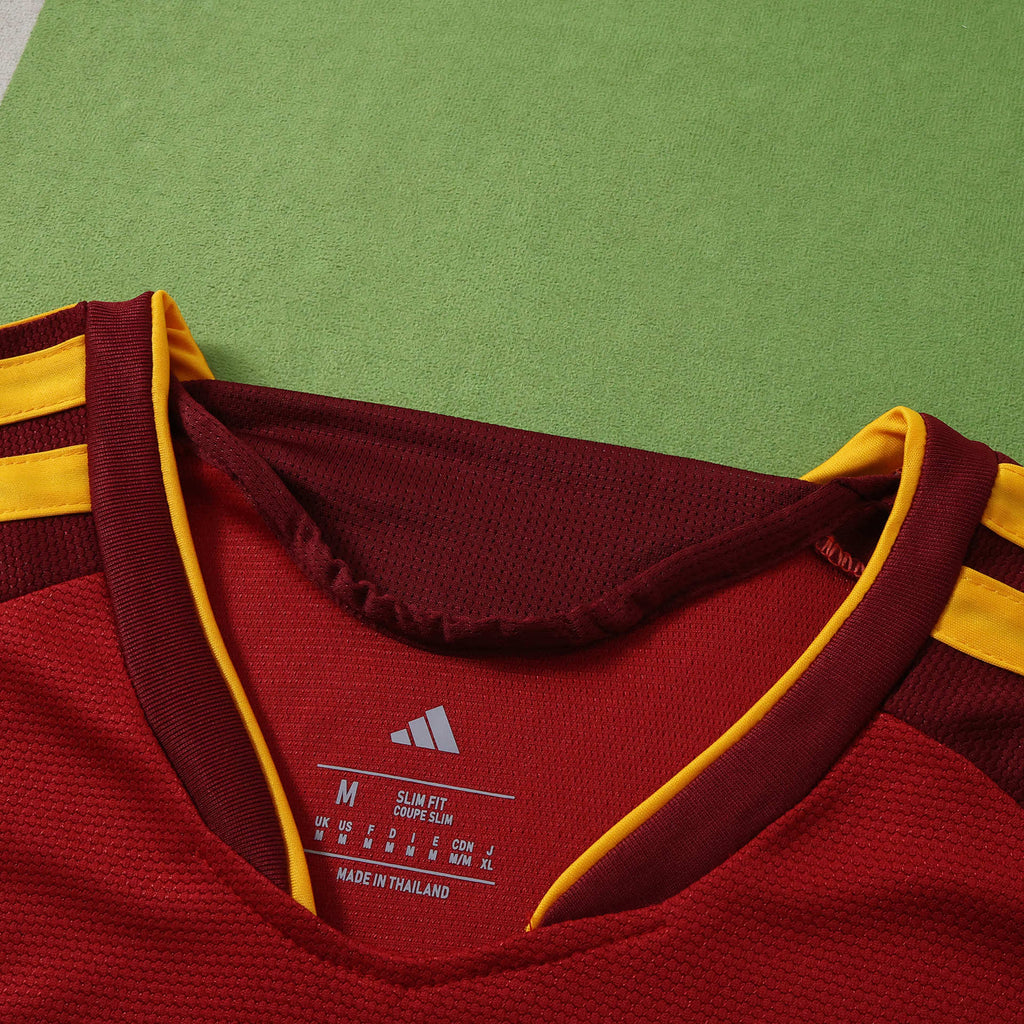 A.S Roma 2026-2027 Season Home Football Jersey Trikot Maillot V4