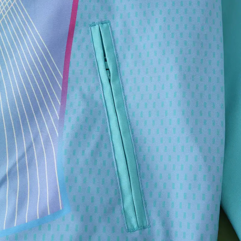 Barcelona 2025-26 Both Sides Miami Version Windbreaker Windjacke – Detailed View