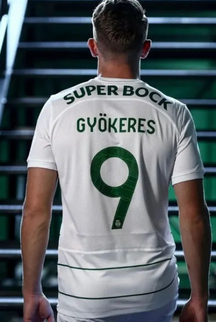 Viktor Gyökeres Sporting Lisbon Football Jersey – Back View