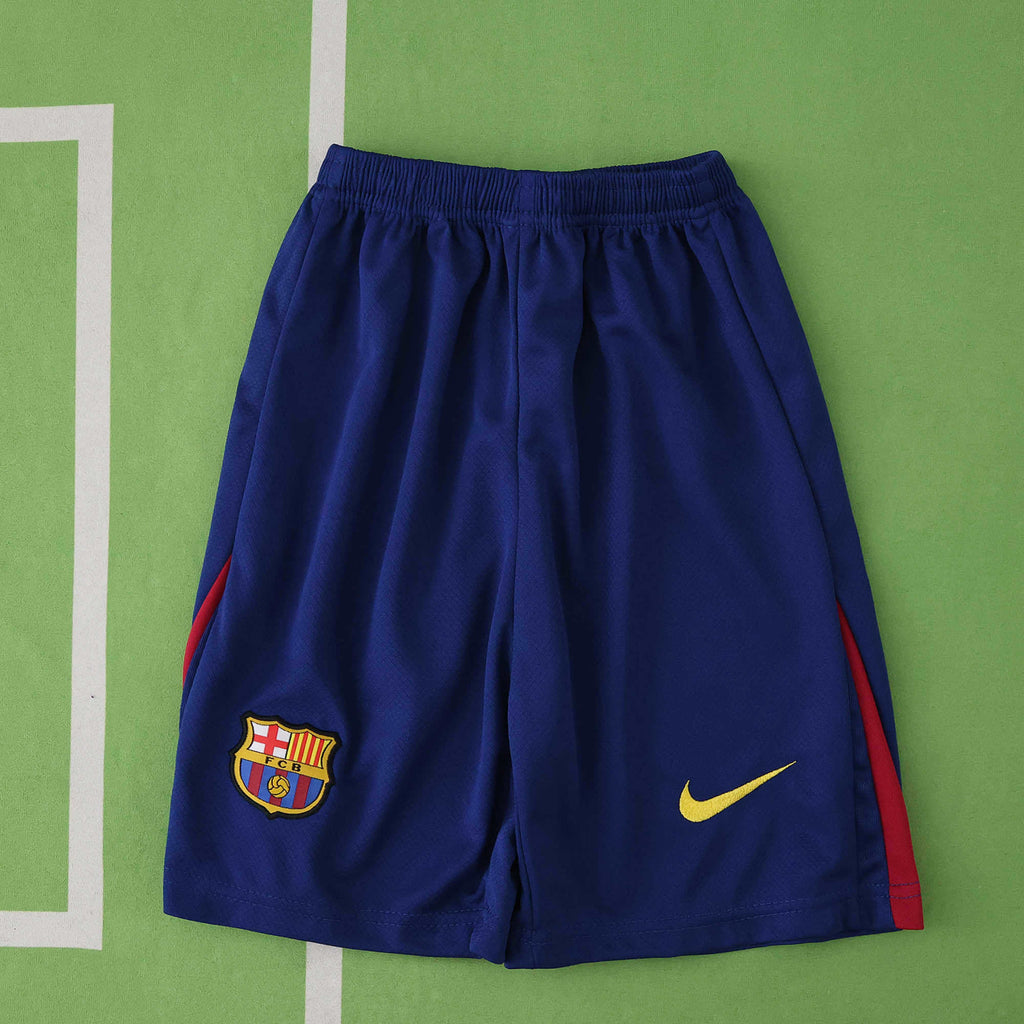 FC Barcelona 2025-2026 Season Home Kids Football Jersey Trikot Maillot V4
