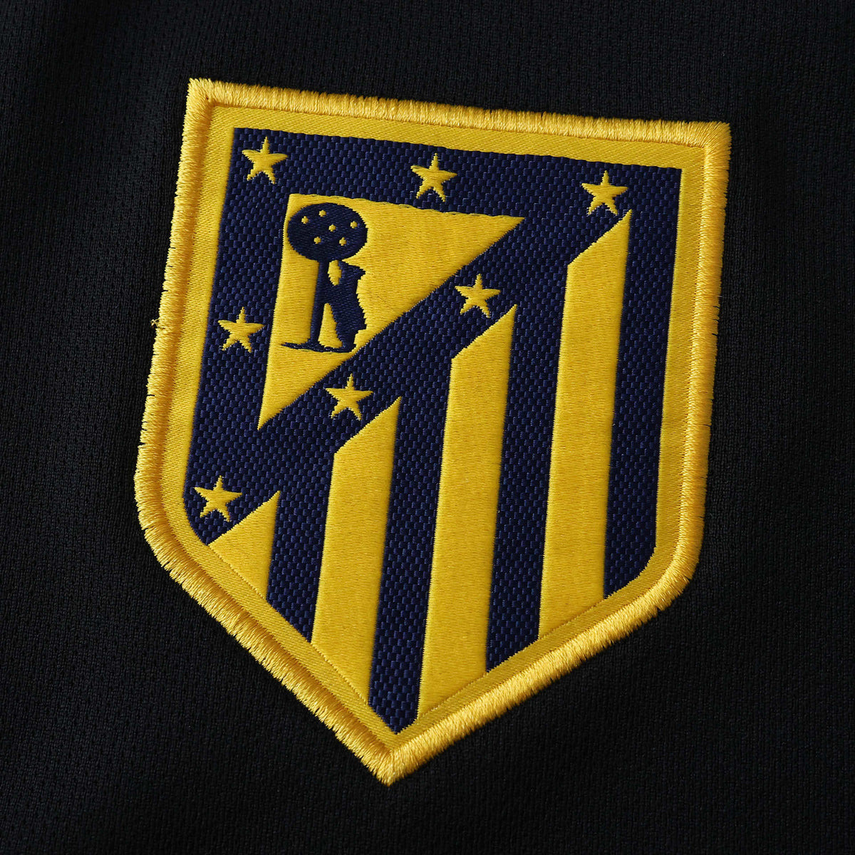 Atlético de Madrid 2016-2017 Season Away Retro Black Football Jersey Trikot Maillot V6