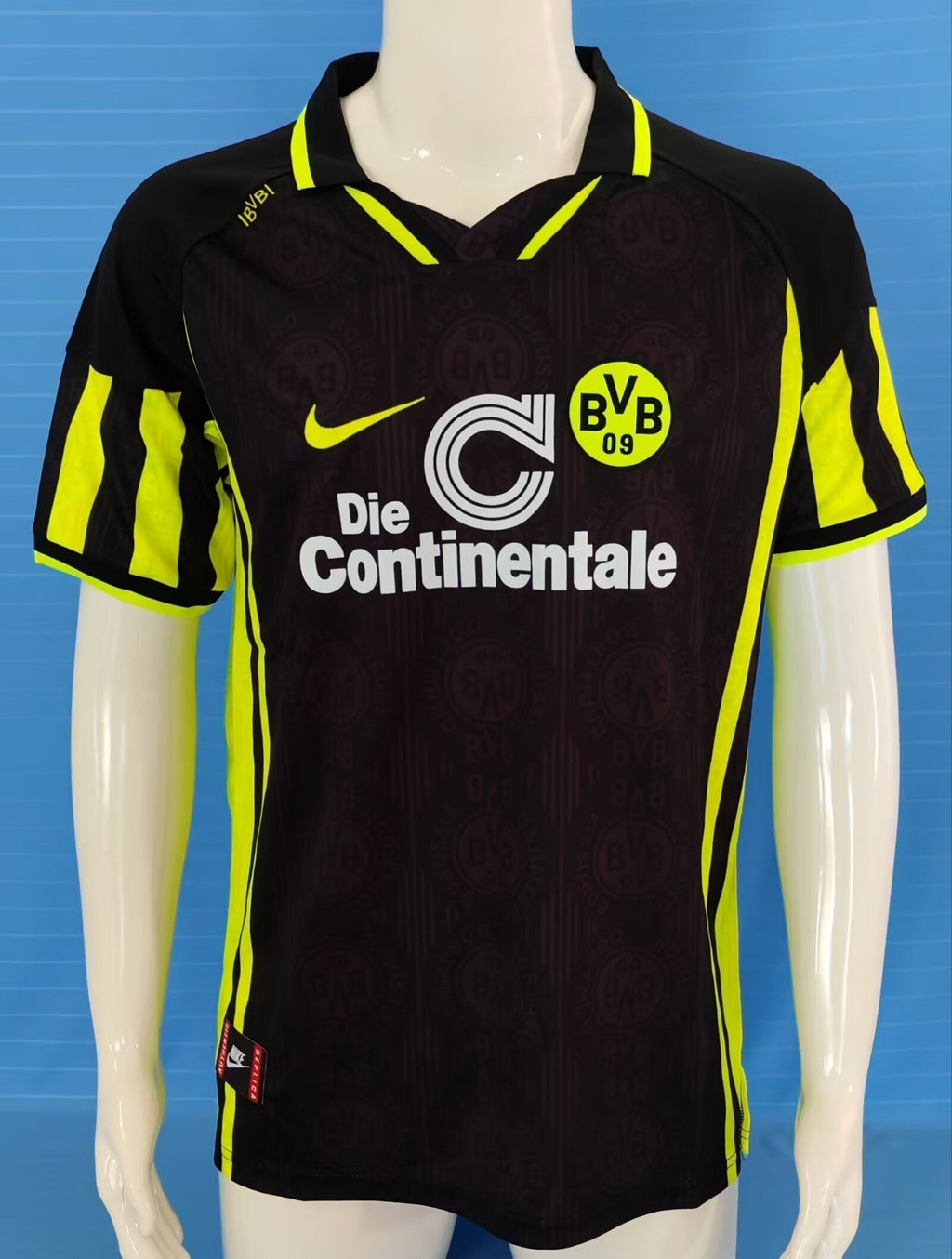 BVB Black Retro Jersey – Front View