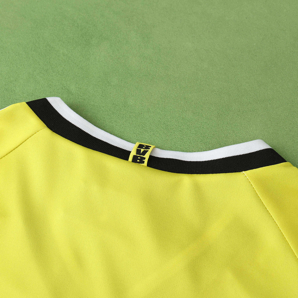 Borussia Dortmund 1995-1996 Season Home Retro Football Jersey Trikot Maillot V5