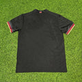 Germany Black Retro Football Jersey – Back View