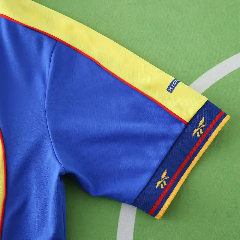 Colombia 2001 Season Home Field Yellow Retro Jersey – 6