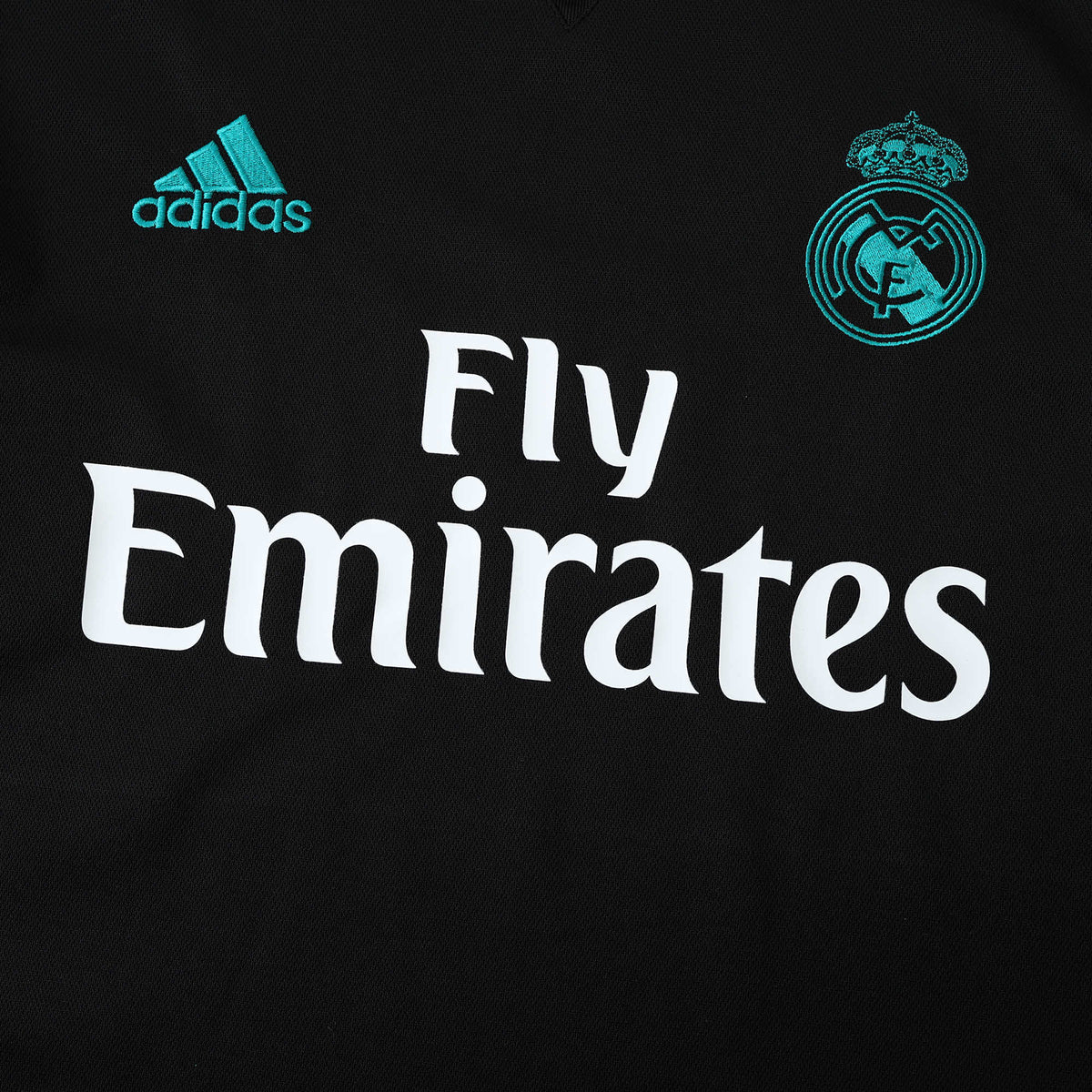 Real Madrid C.F. 2017-2018 Season Away Long Sleeve Retro Football Jersey Trikot Maillot V3