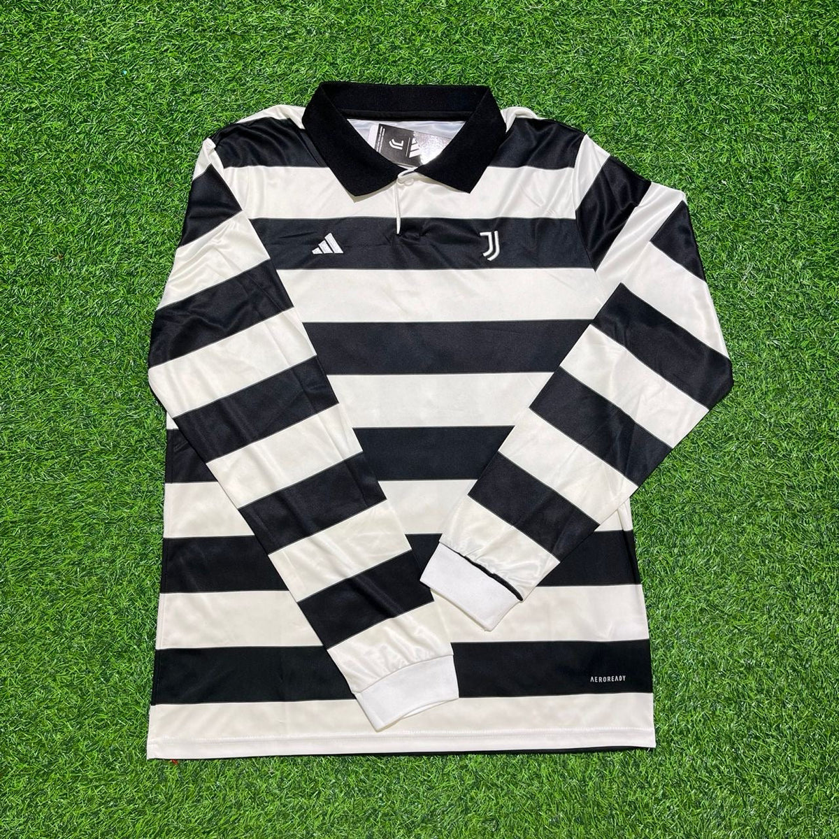 Juventus New Season Fourth Long Sleeve Jersey – Jonathan David #30 – Front View