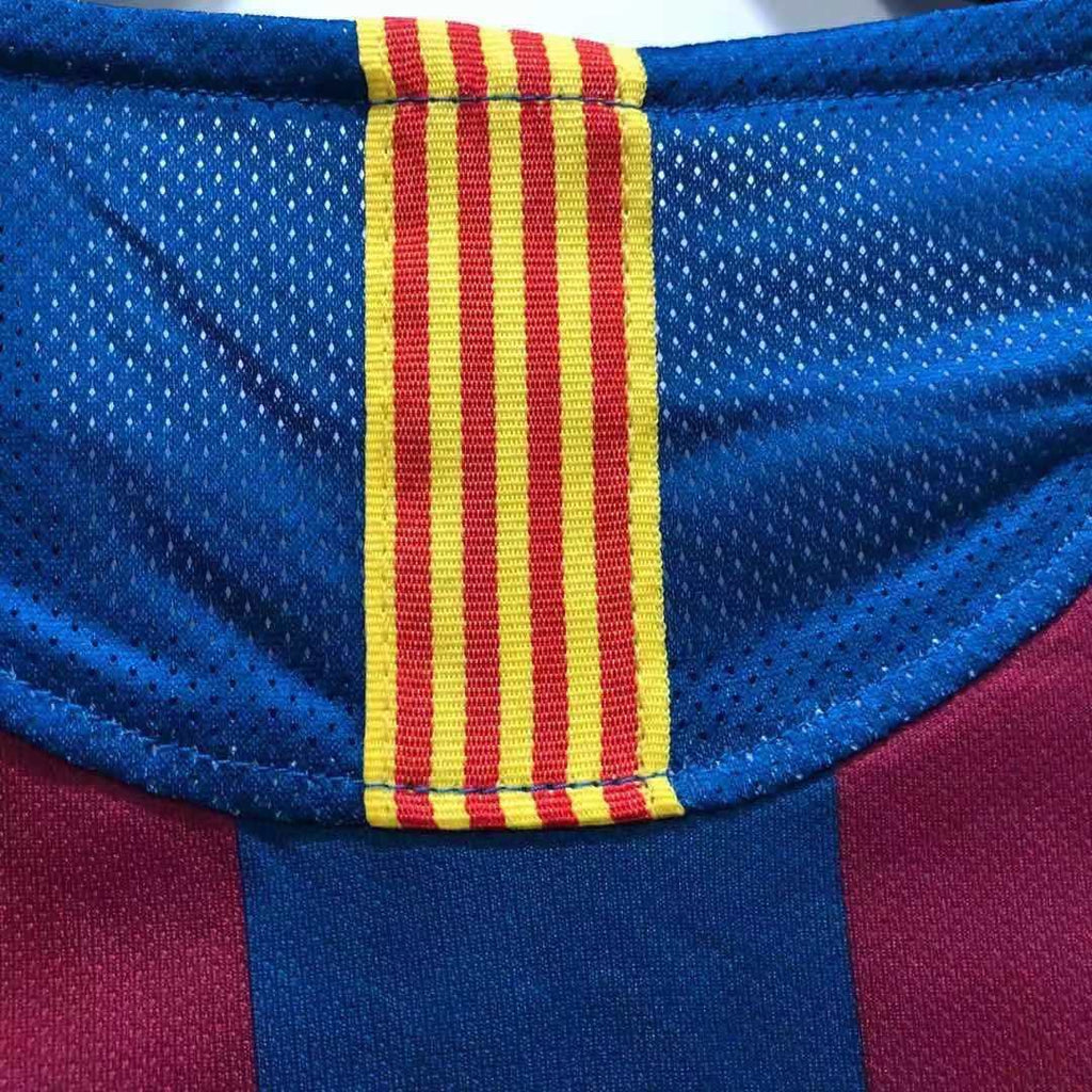2006 Ronaldinho Gaucho Barcelona Final Retro Short Sleeve Football Jersey – 8