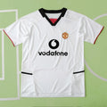 Manchester United 2002 2004 Vodafone Sponsor Retro Jersey – Back View