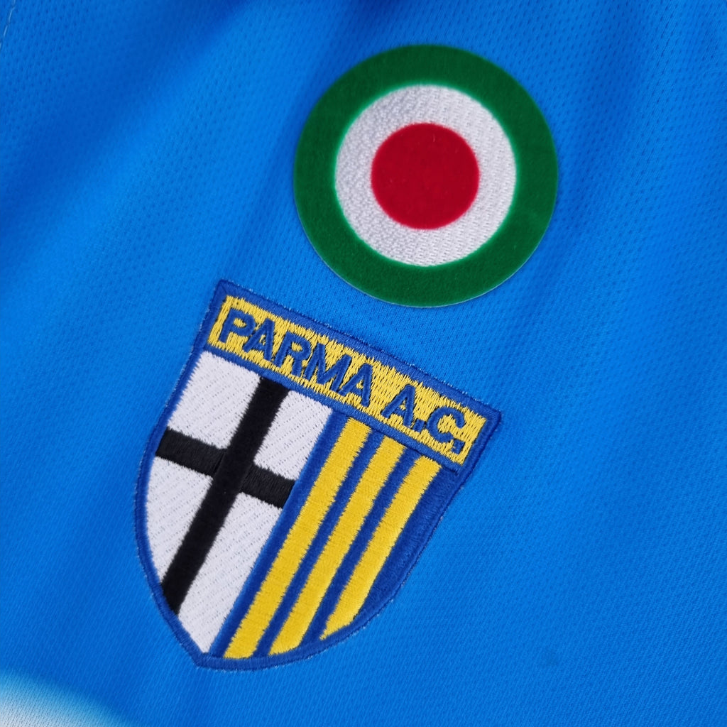 1999/00 Parma Blue Retro Football Jersey – 5