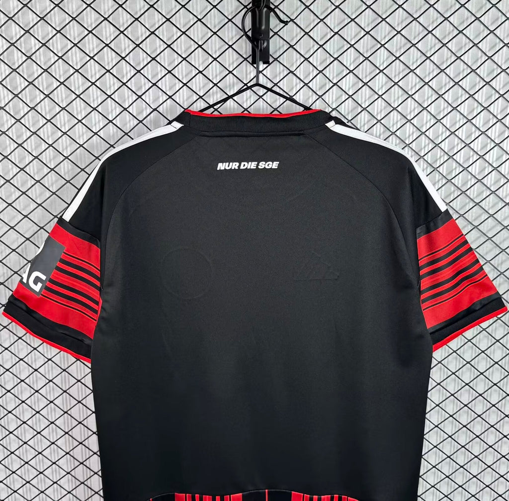 2027 Eintracht Frankfurt Home Red Football Jersey – Detailed View