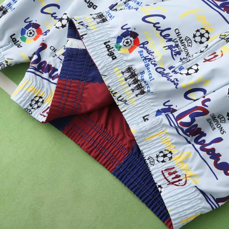 Barcelona New Season Both Sides Football Windbreaker Windjacke – 6